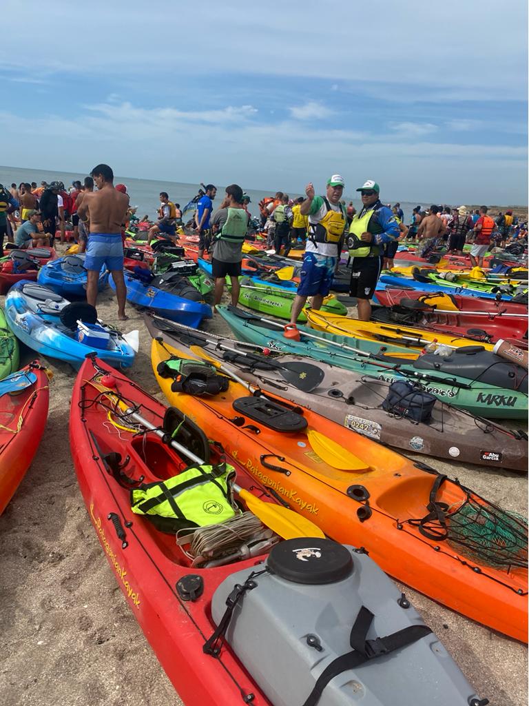 La pesca desde kayak y el ejemplo de Leandro